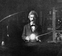 Mark Twain u Teslinom laboratoriju